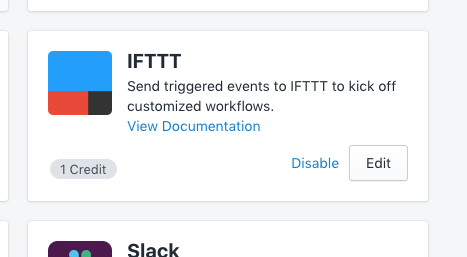 IFTTT in Arigato