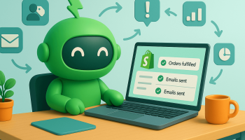Mr Arigato the robot automates his Shopify store with Arigato Automation